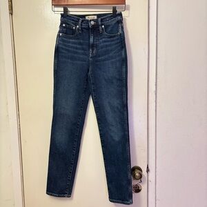 Madewell Indigo High Rise Women's Jeans